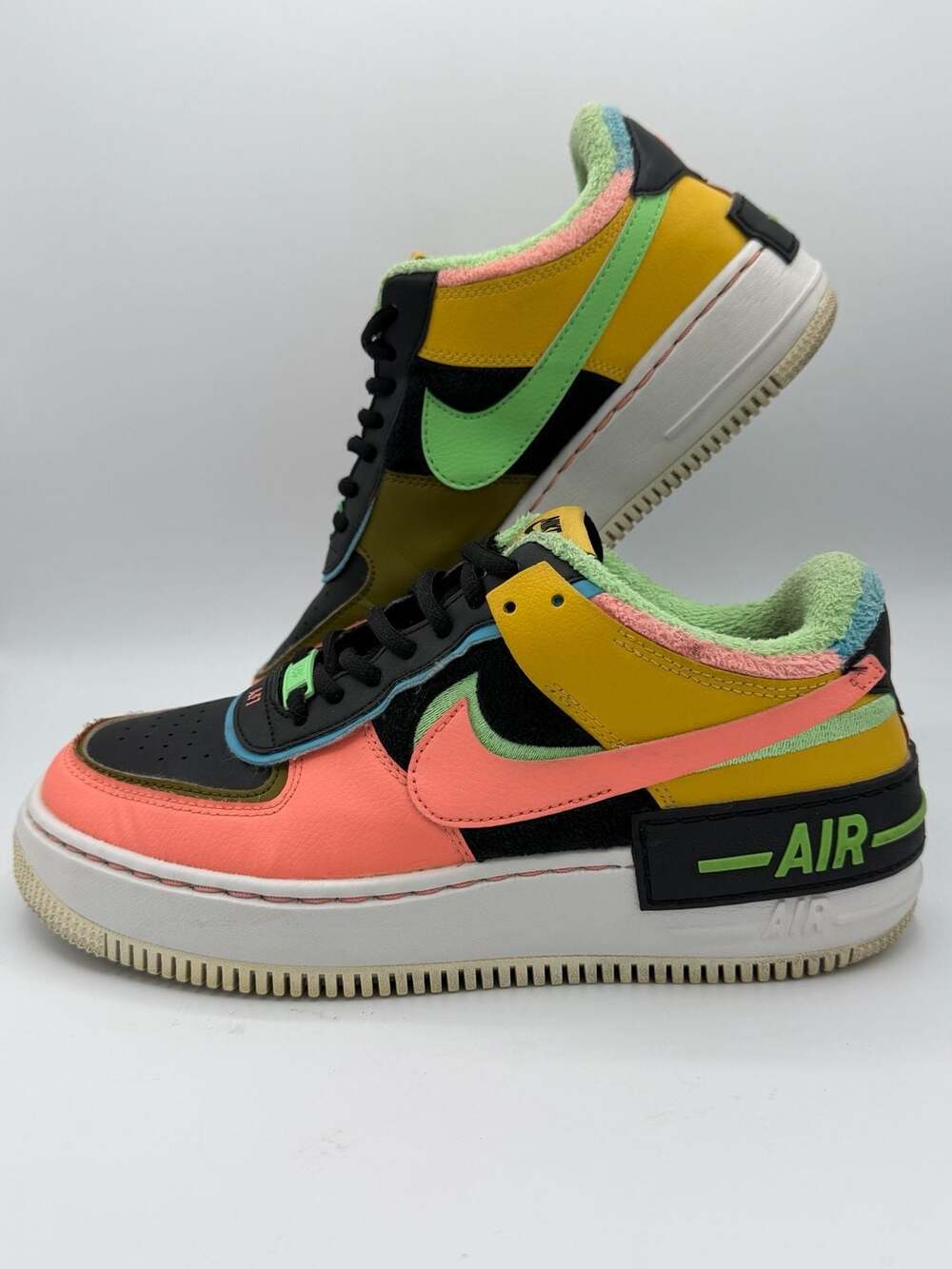 Nike Air Force 1 Shadow SE Solar Flare Womens 8.5 Atomic Pink CT1985-700